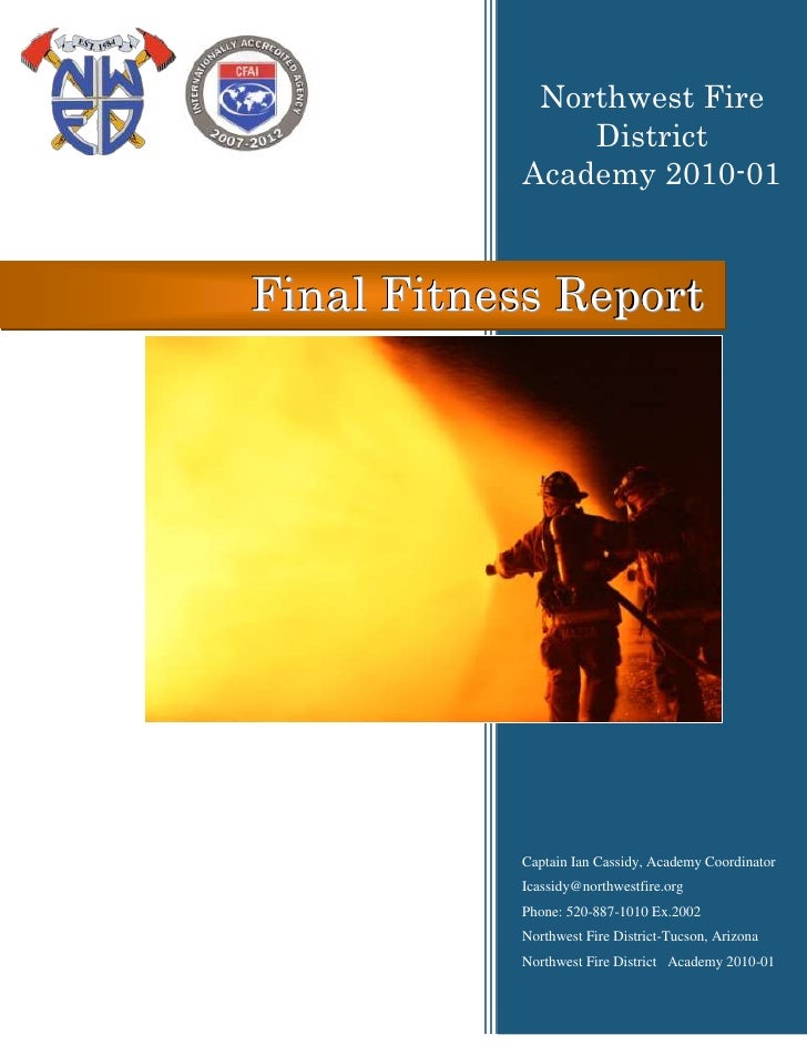 Final Fitness Report