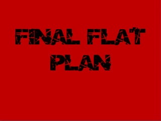 Final flat plan 