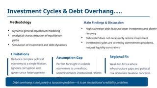 Comprehensive Analysis of Sovereign Debt Crises and Theoretical ...