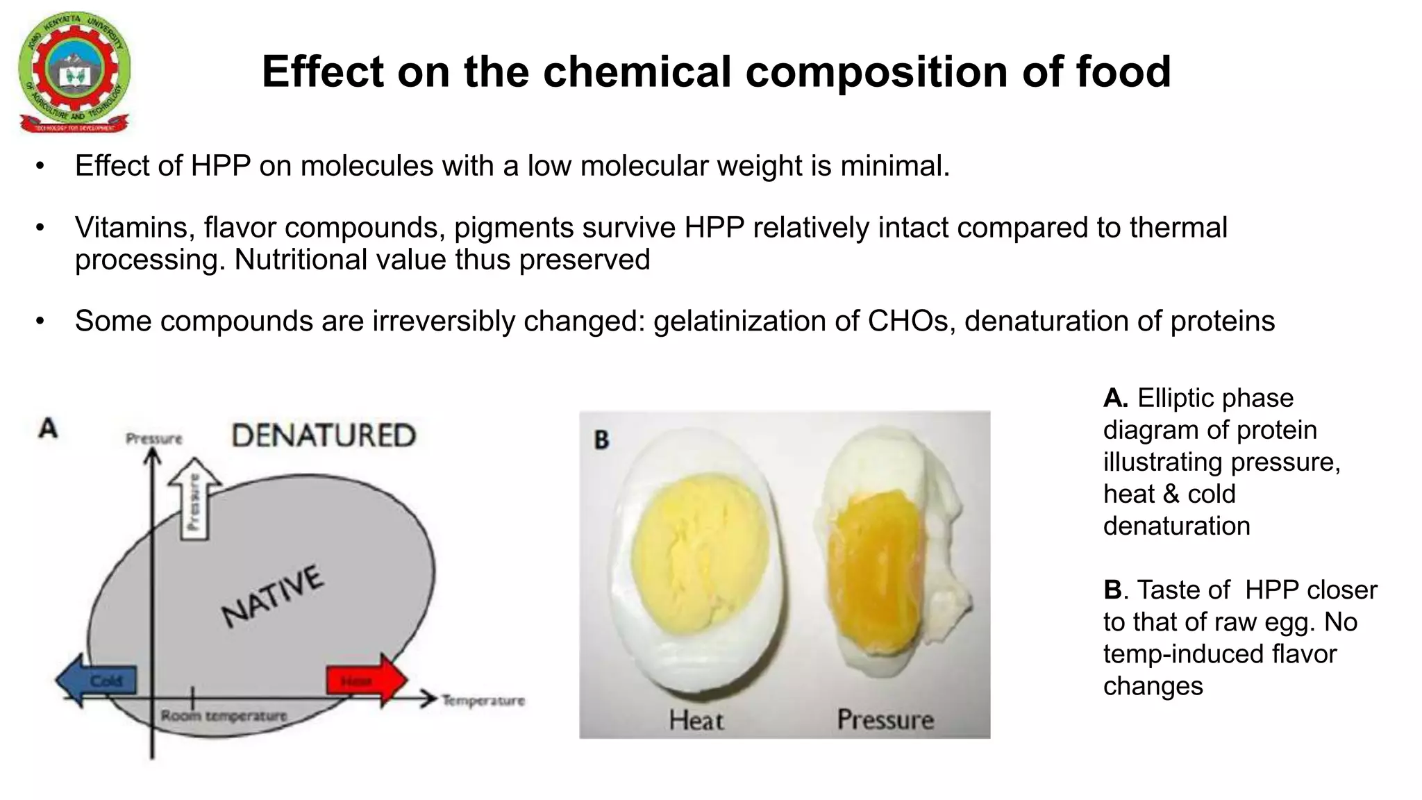 High Pressure Processing on Food Safety and Quality | PPTX