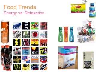 Food Trends Energy vs. Relaxation 
