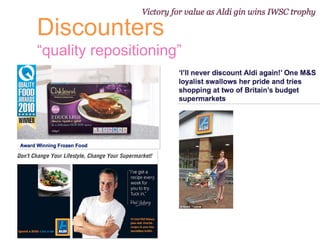 Discounters “ quality repositioning” 