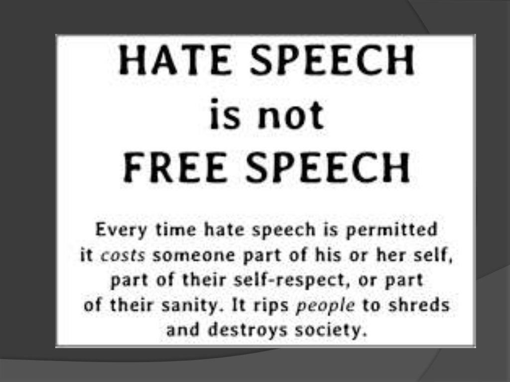Freedom Of Speech