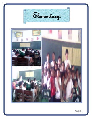 Page | 33 
Elementary: 
 