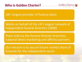 Who is Golden Charter?
 