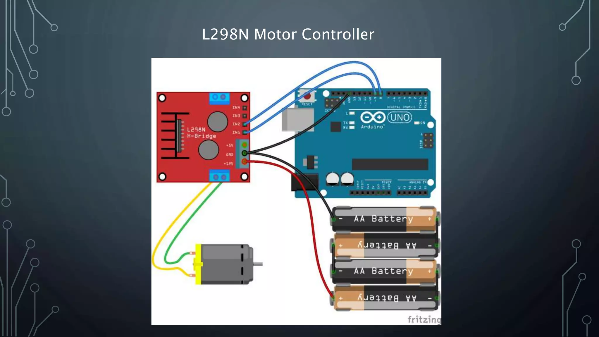 L298N Motor Controller
 