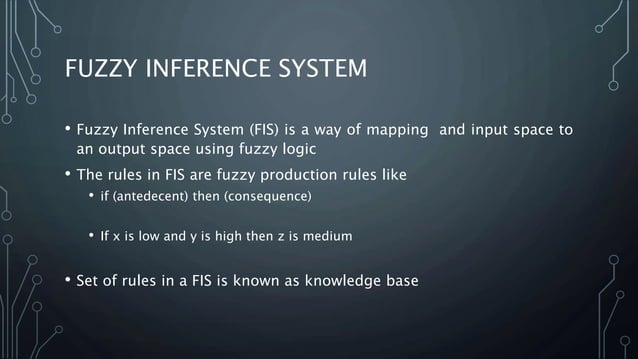 Fuzzy Logic in Washing Machine | PPTX