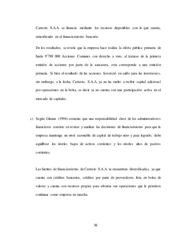 Acciones como alternativa de financiamiento en la Empresa 