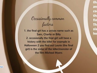 Final Girl Theory 