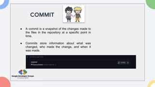 Git GitHub session PPT by GDG on Campus GLBAJAJ | PPTX