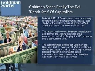 TARP money to bail the wall street instead of Main StreetHearing of Hank PaulsonVIDEOClick on the Image to see this video