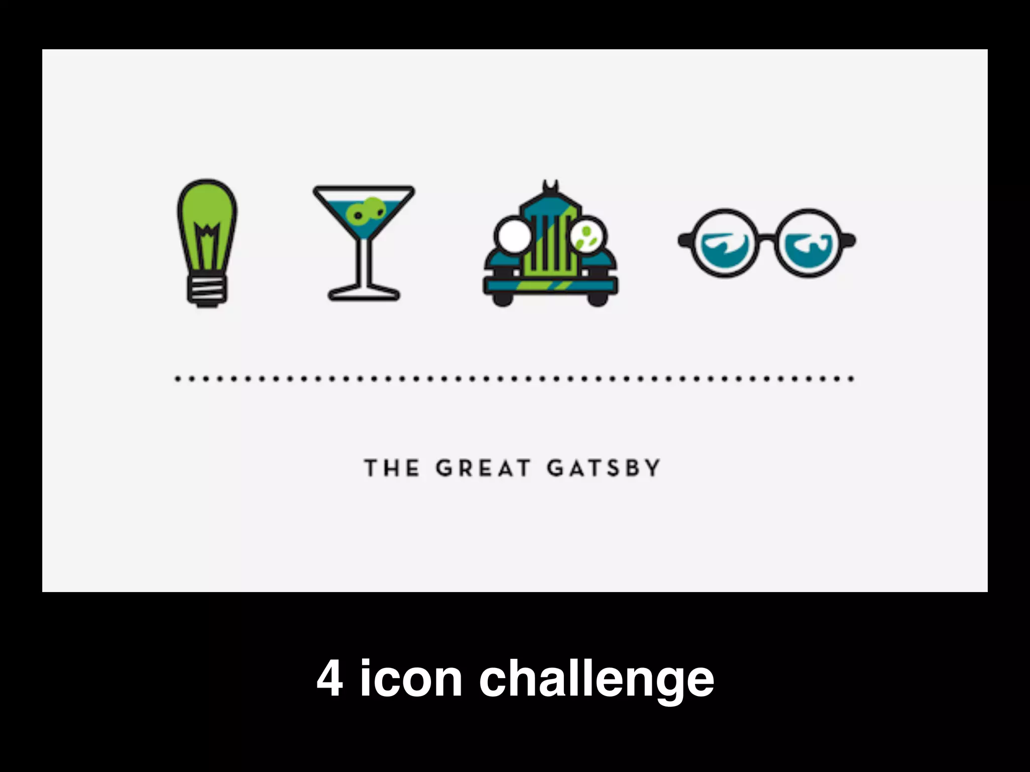 4 icon challenge
 