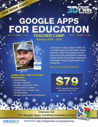Google Apps Teacher Camp - January 2015