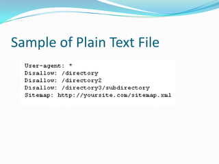 Sample of Plain Text File
 