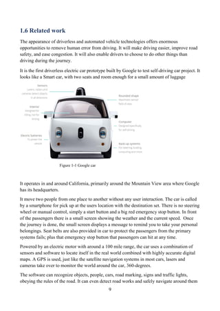 Final graduadtion book( autonomous car) | PDF