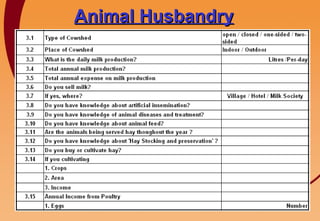 Animal Husbandry 