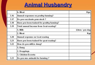 Animal Husbandry 