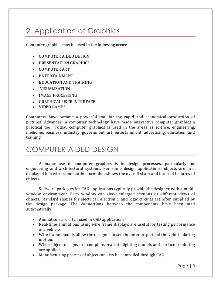 Computer Graphics Practical