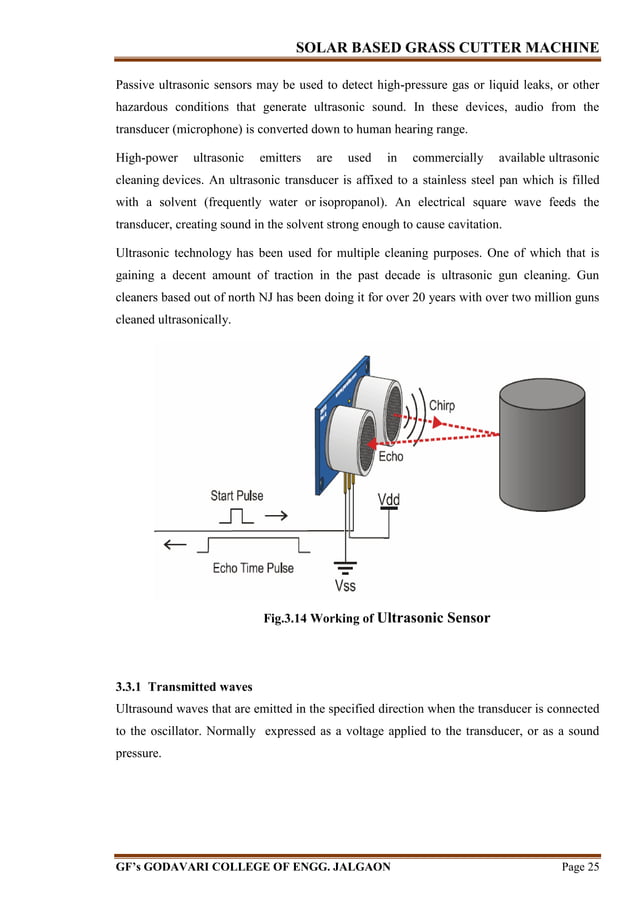 SOLAR BASED GRASS CUTTER MACHINE