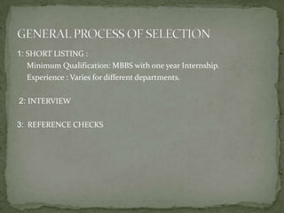 VikasMarotiSELCTION PROCESS OF MEDICAL OFFICER