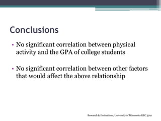 Final Group Presentation