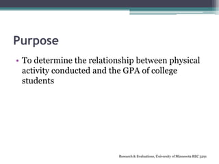 Final Group Presentation