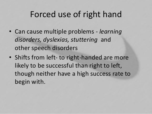 On Left-Handedness, Its Causes And Costs – YGDYQY