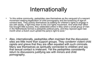 Justine- pedophile laws | PPT