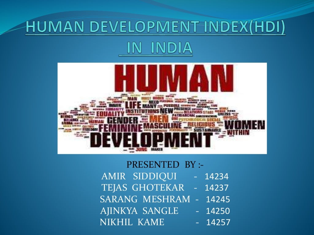 HDI(Human Development Index)