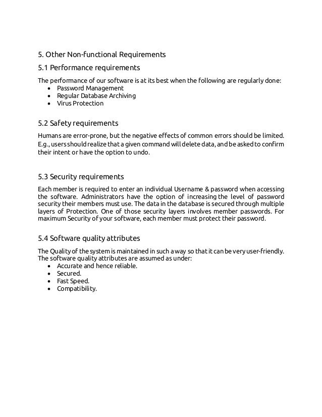 Hospital Management System Srs