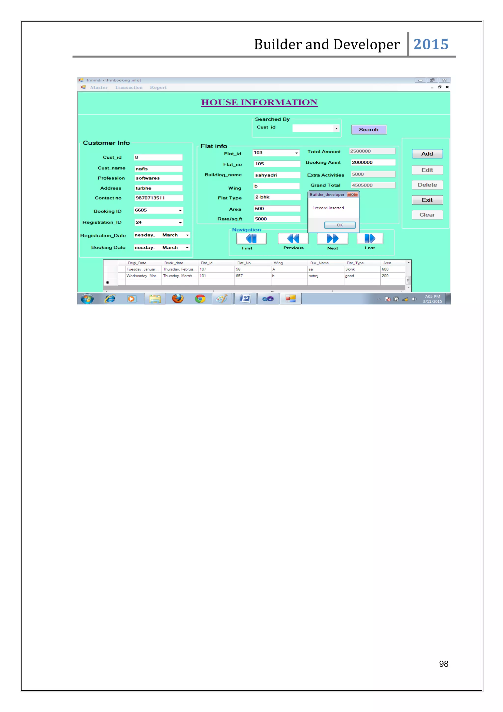 Builder and Developer 2015
98
 