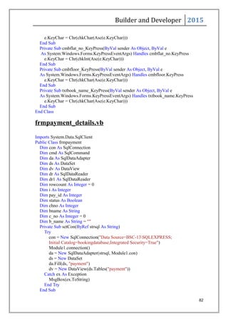 Real Estate Management System in Vb.Net