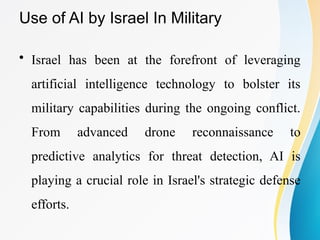 final How is AI used by Israel in Current[1].pptx