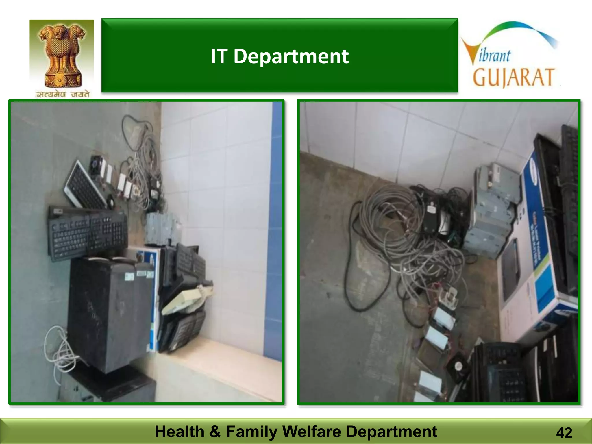 Health & Family Welfare Department 42
IT Department
 
