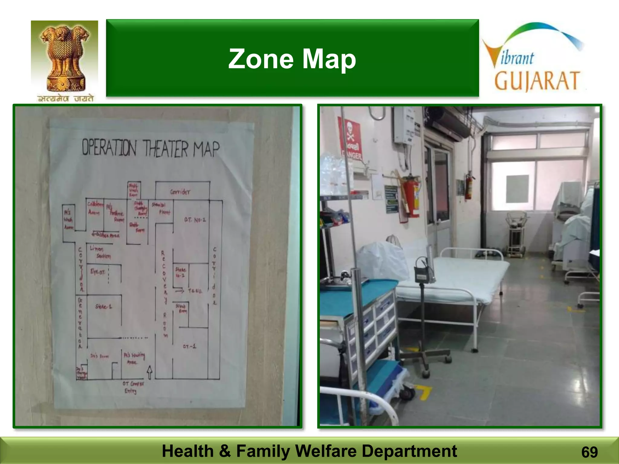 Health & Family Welfare Department 69
Zone Map
 