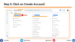 Step 3: Click on Create Account
imVtank @imVtank @imVtank imVtank
 