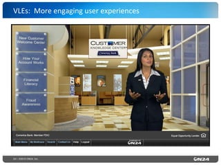 24 | ©2015 ON24, Inc.
VLEs:	
  	
  More	
  engaging	
  user	
  experiences	
  
 