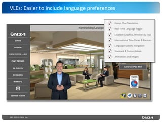 28 | ©2015 ON24, Inc.
VLEs:	
  Easier	
  to	
  include	
  language	
  preferences	
  
 