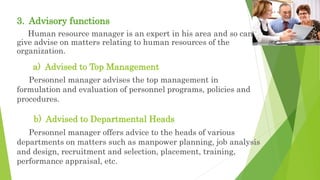 Advisory Function Human Resource Management | PPTX
