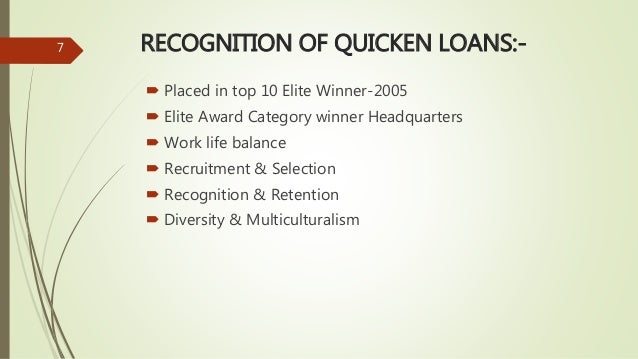 Quicken loans stock options