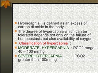 hypercarbia | PPT