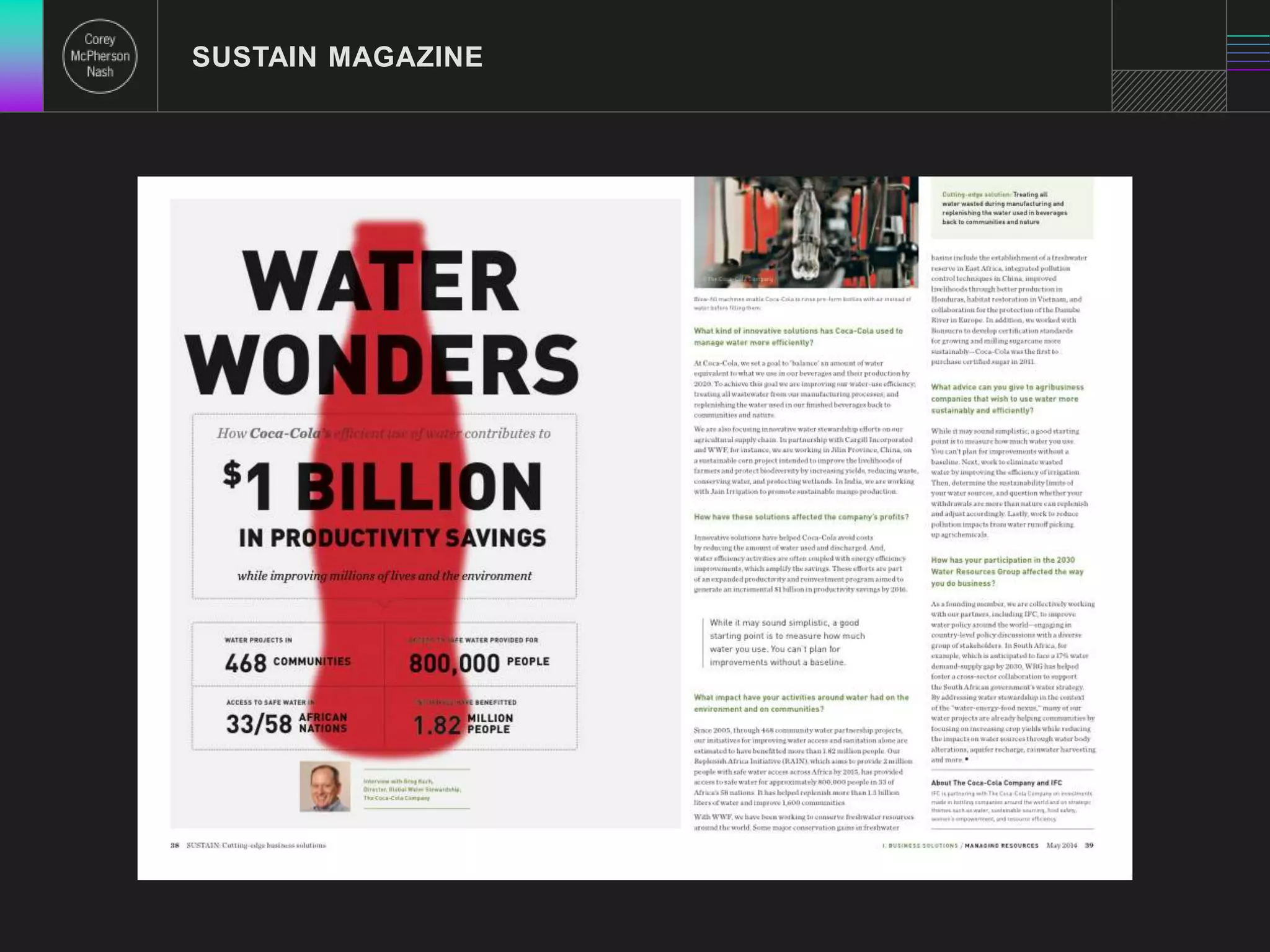 SUSTAIN MAGAZINE 
 