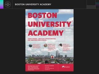 BOSTON UNIVERSITY ACADEMY 
 
