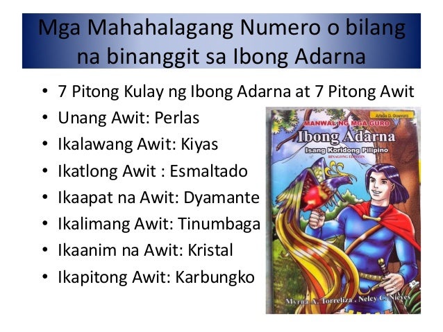 Mga Katangian Ng Ibong Adarna Final ibong adarna history