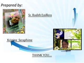 Prepared by:
Sr. RodithEstillero
Kristine Seraphime
THANK YOU….
 