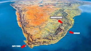 JOHANNESBURG

DURBAN

CAPE TOWN

 
