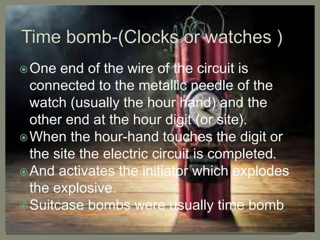 Improvised Explosive Devices(IED) | PPTX | First Aid | Injuries