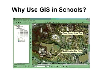 Why Use GIS in Schools?
 