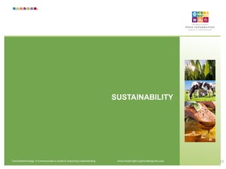 The Role of Biotechnology in our Food Supply | PDF