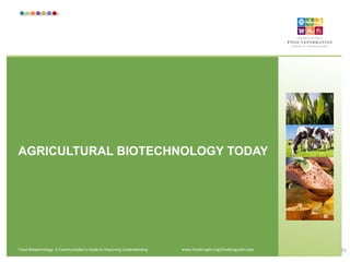 The Role of Biotechnology in our Food Supply | PDF